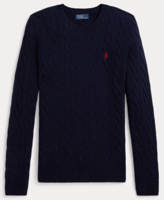 Women's Buckled Cotton Sweater