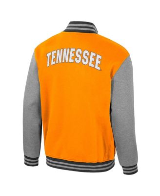 Men's Tennessee Orange Tennessee Volunteers Ambi-Turner Full-Zip Varsity Jacket