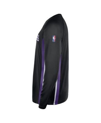 Men's Black Sacramento Kings 2025/26 Authentic Pre-Game Legend Dri-FIT Long Sleeve Shooting T-Shirt