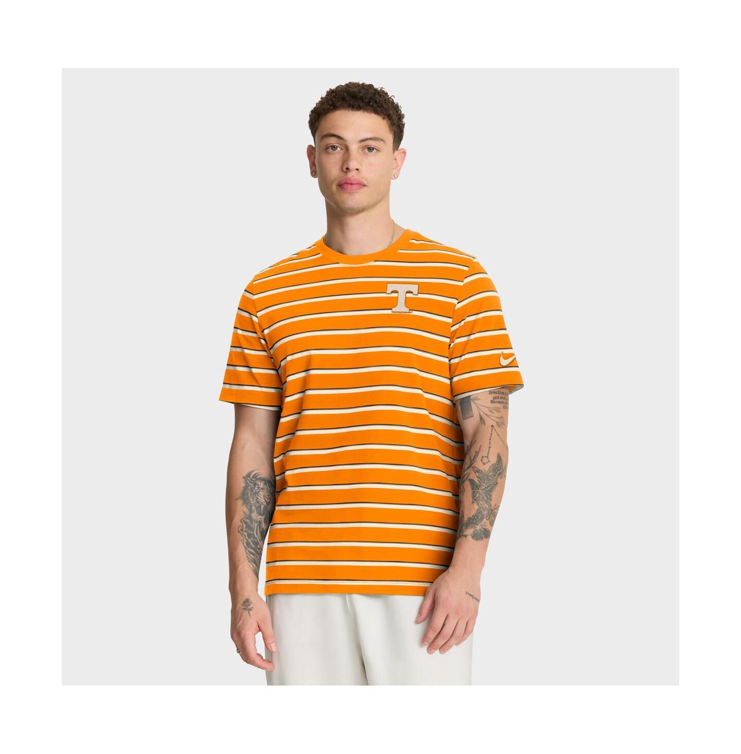 Мужская футболка Nike Tennessee Orange Tennessee Volunteers Athletic Prep Legacy Summit Stripe — фото 1