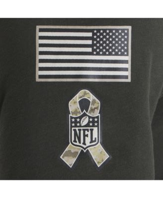 Men's Forest Green Denver Broncos 2025 Salute to Service Sideline Slub Dri-FIT T-Shirt