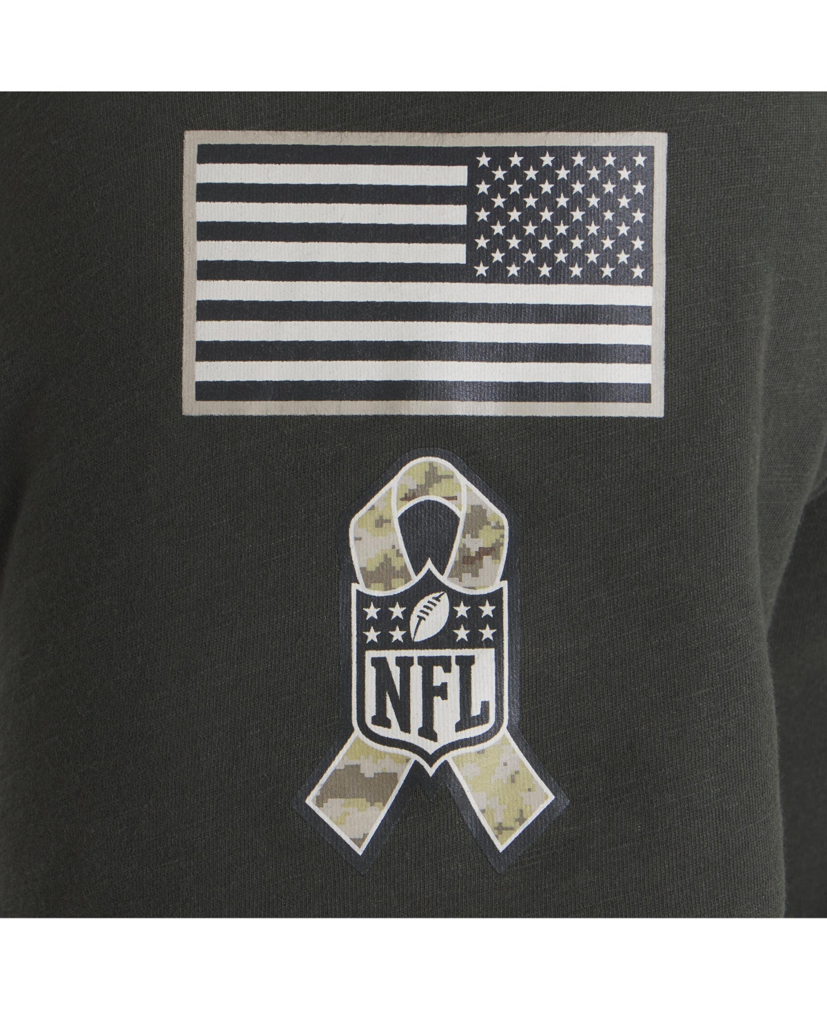 Nike Men's Forest Green Denver Broncos 2025 Salute to Service Sideline Slub Dri-fit T-Shirt