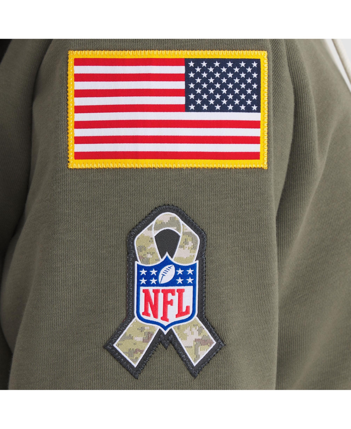 Nike Women's Olive San Francisco 49ers 2025 Salute to Service Sideline Standard Issue Dri-fit Hoodie