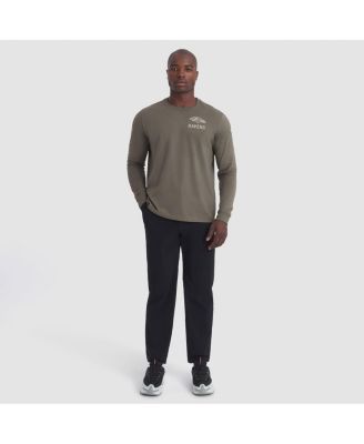 Men's Olive Baltimore Ravens 2025 Salute to Service Long Sleeve T-Shirt