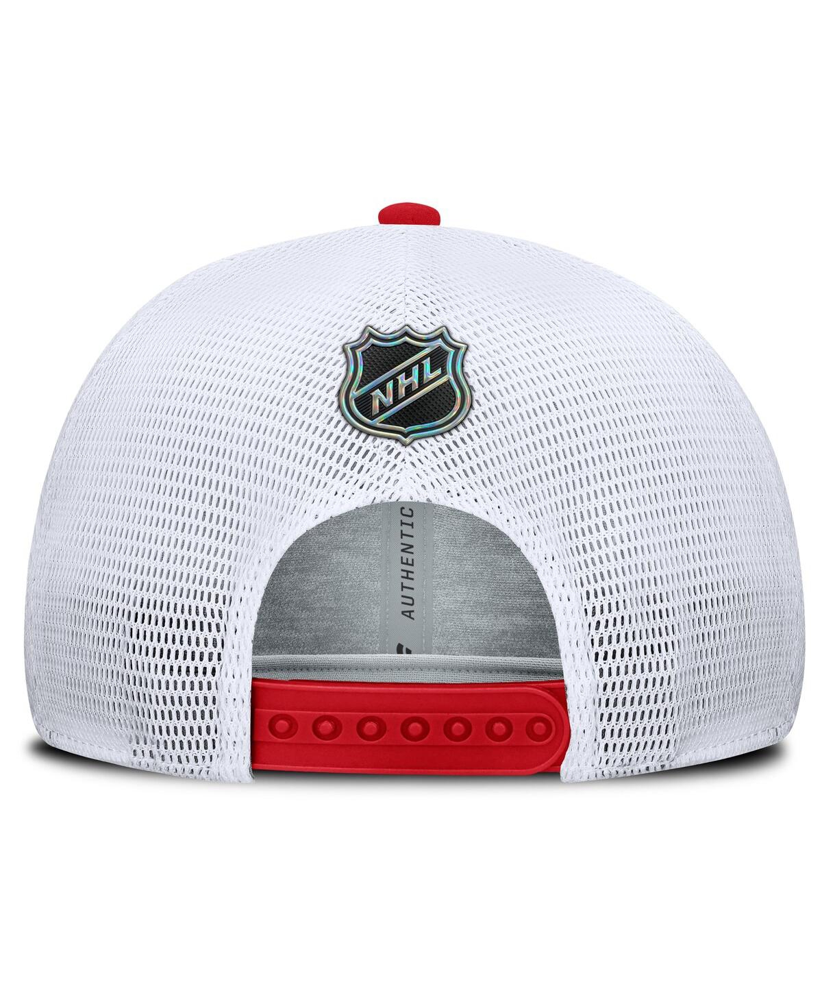 Fanatics Men's Cream Detroit Red Wings Centennial Adjustable Hat In Red