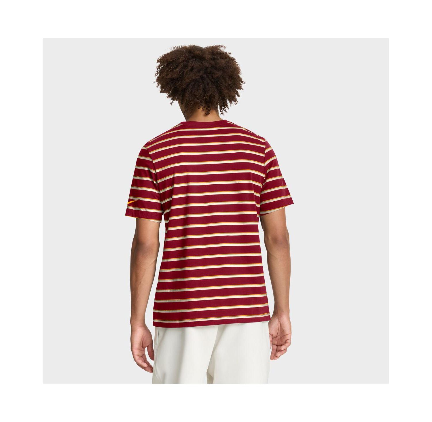 Men's Cardinal USC Trojans Athletic Prep Legacy Summit Stripe T-Shirt