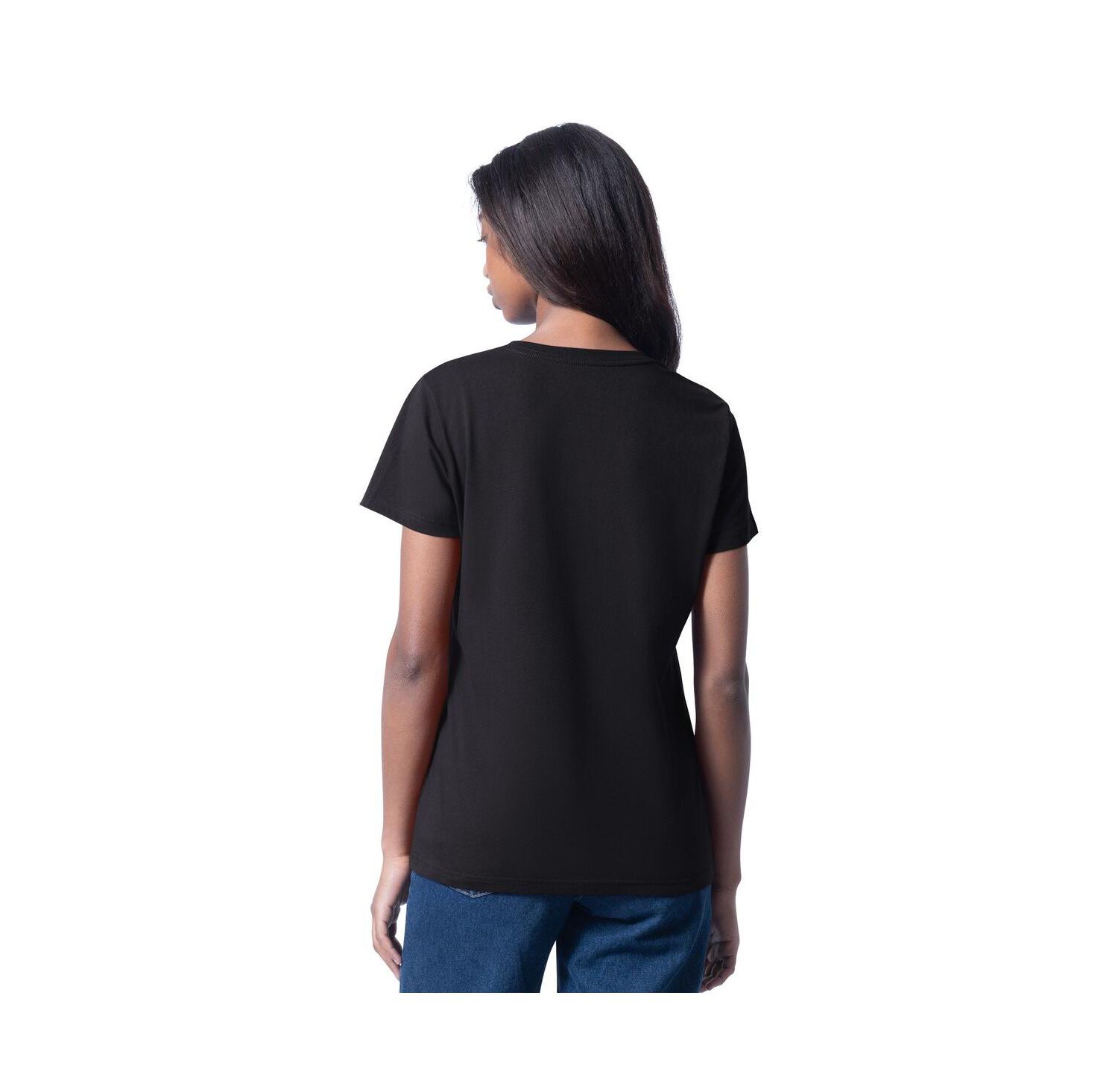 Women's Black Ross Chastain Cheer Dance V-Neck T-Shirt