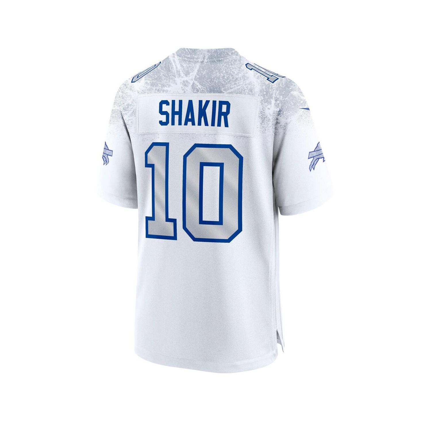 Men's Khalil Shakir White Buffalo Bills 2025 Rivalries Collection Game Jersey