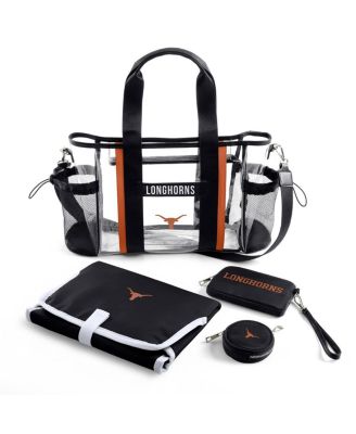WEAR by Erin Andrews - Texas Longhorns Clear Stadium Baby Bag