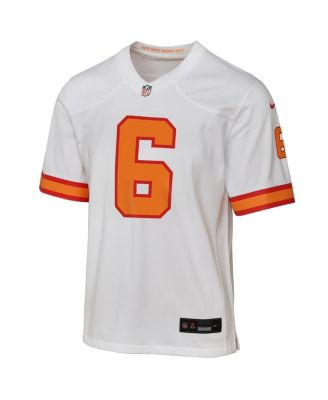 Big Boys and Girls Baker Mayfield White '76 Tampa Bay Buccaneers Game Jersey