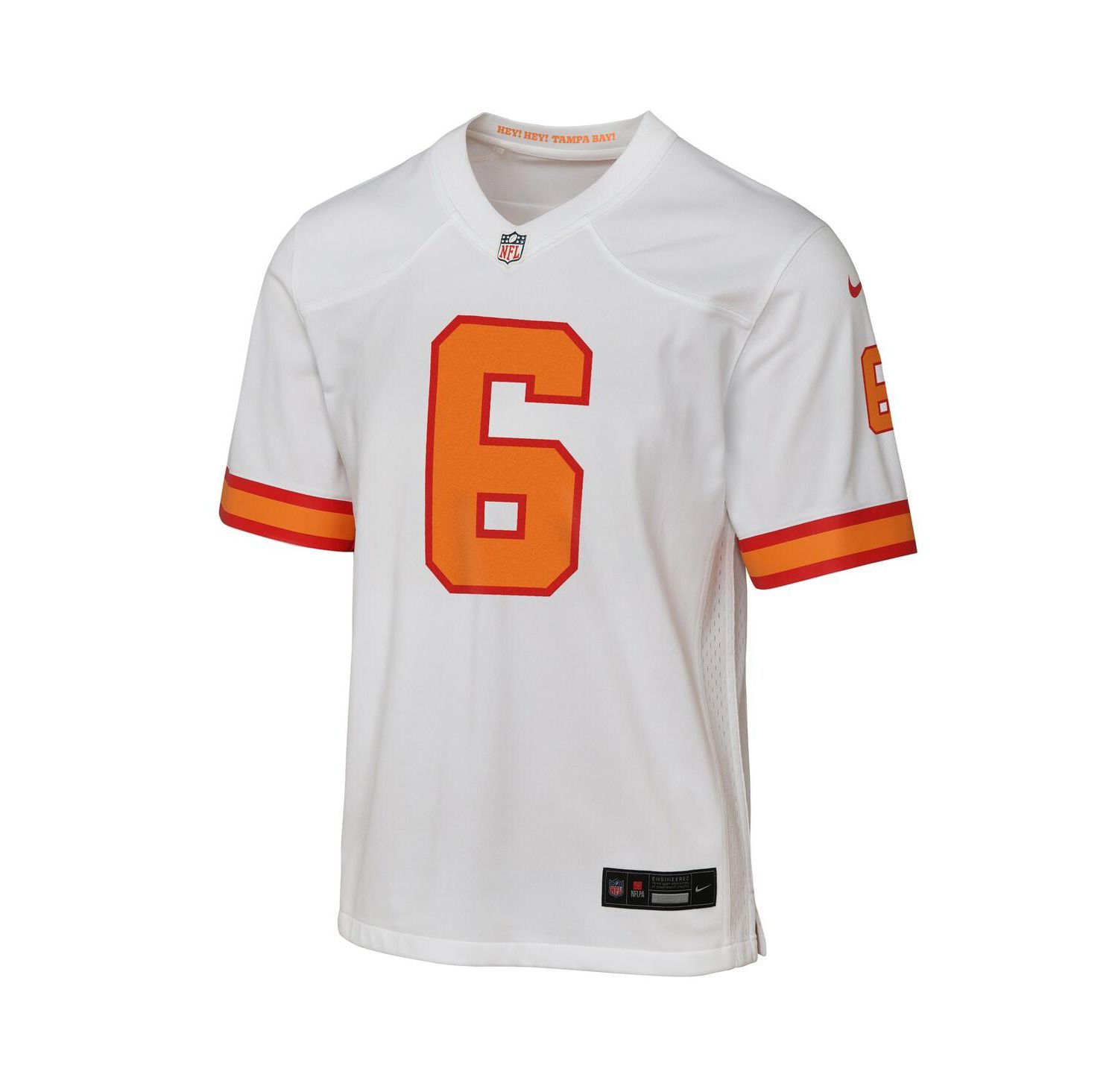 Big Boys and Girls Baker Mayfield White '76 Tampa Bay Buccaneers Game Jersey