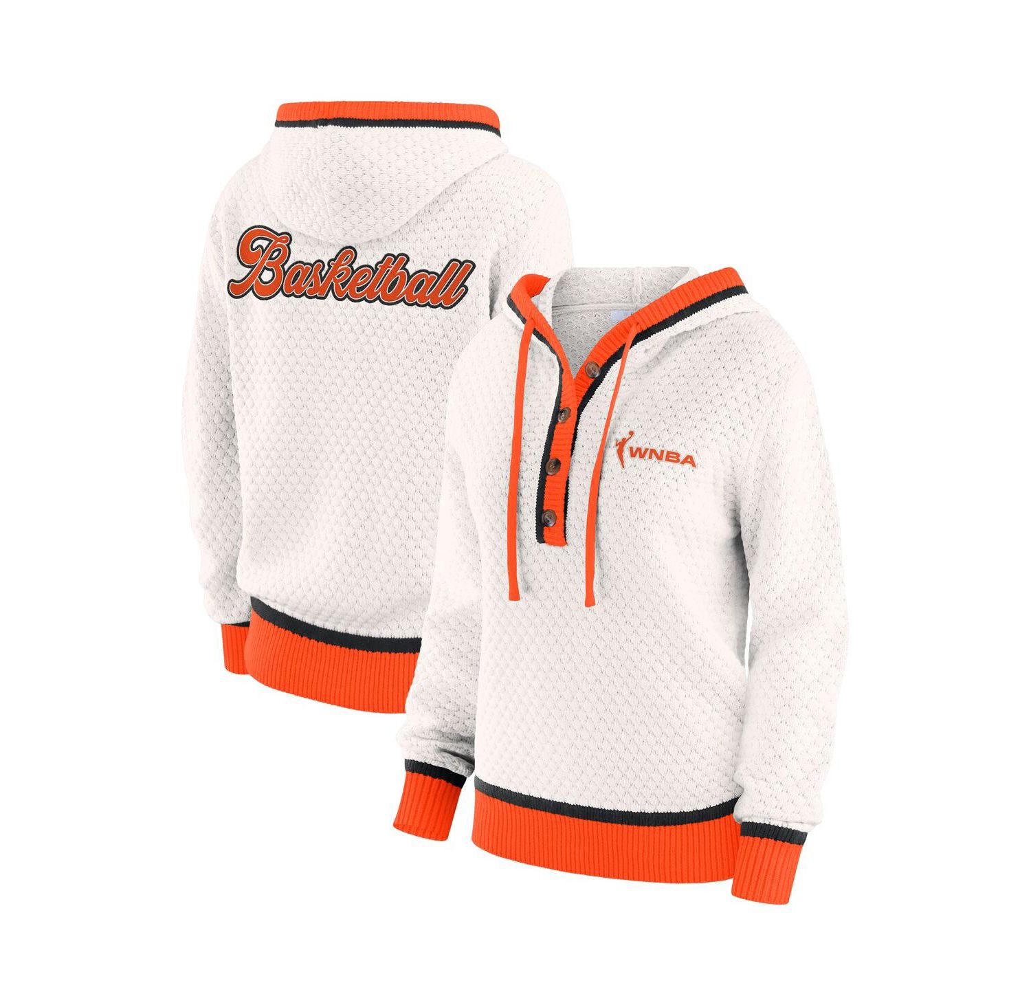 Women's Cream WNBA Hooded Sweater