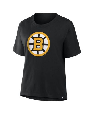 Women's Black Boston Bruins Primary Logo Legacy T-Shirt