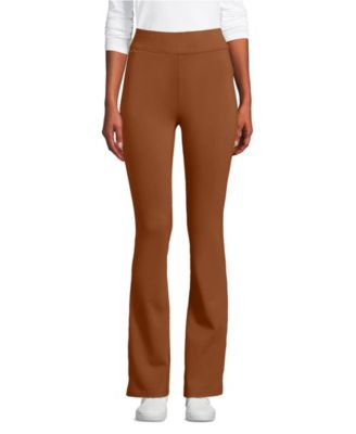 Women's Petite Starfish High Rise Pull On Flare Pocket Pants