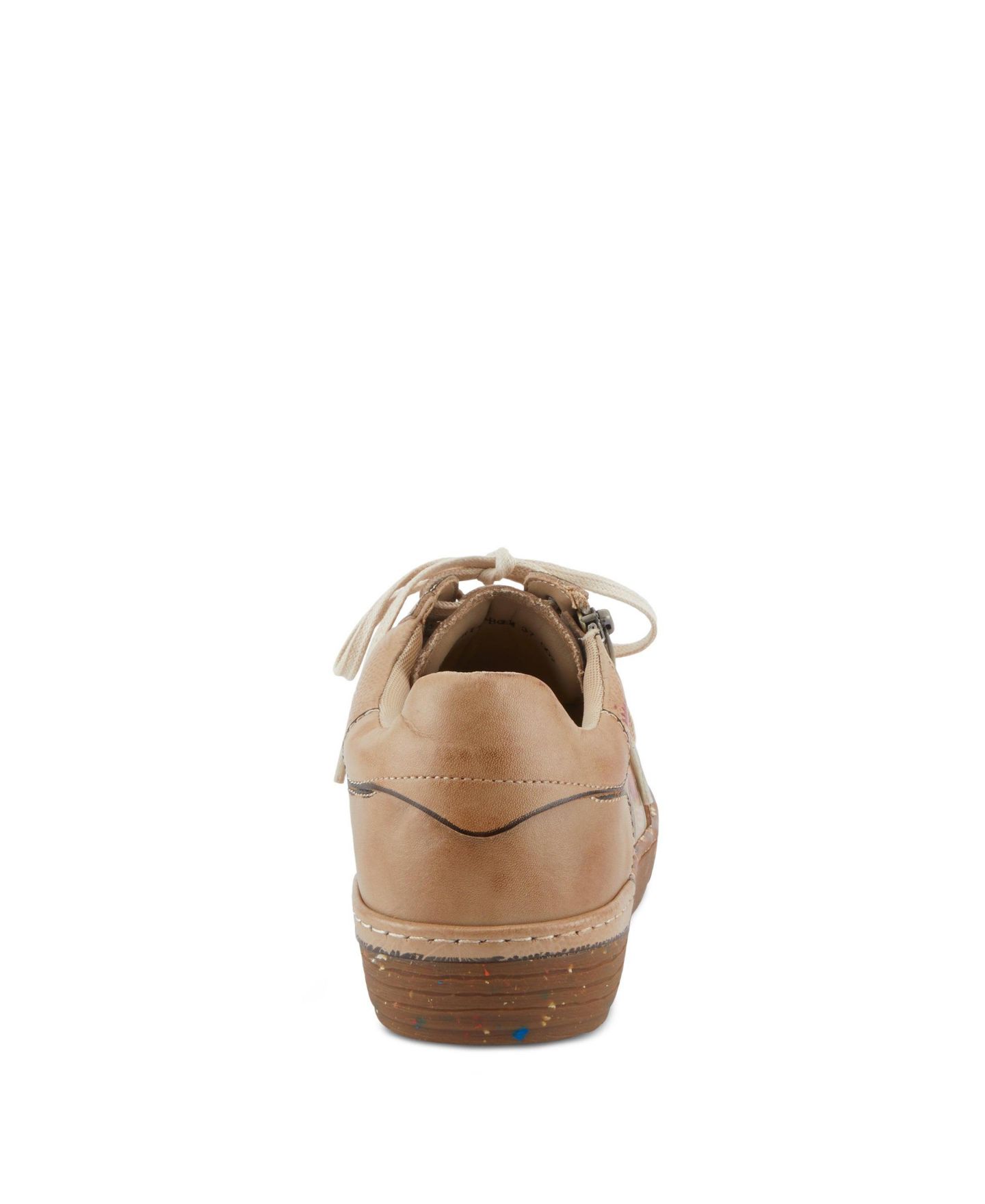Женские кроссовки L'Artiste Spring Step Sincerity Fashion Sneaker with Rubber Outsole, цвет: Бежевый разноцветный — фото 4