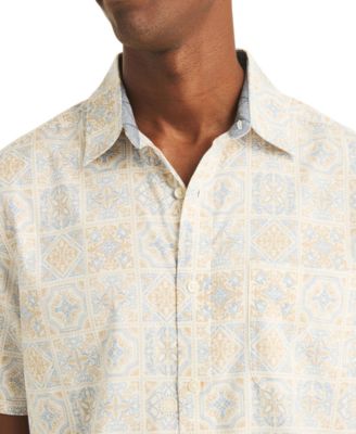 Men's Printed Short-Sleeve All-Over Print Shirt