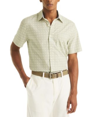 Men's Printed Short-Sleeve Shirt