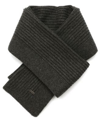 Men's Wide Center Rib Scarf