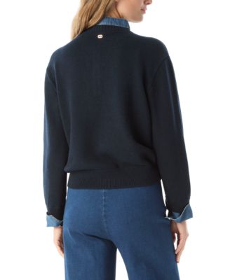 DO by Women's Rae Front Button Closure Sweater