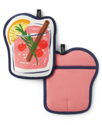 kate spade new york - Festive Cocktail 2-Pc. Pot Holder Set
