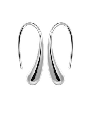 Isabella Eternal Drops Dainty Teardrop Dome Earrings