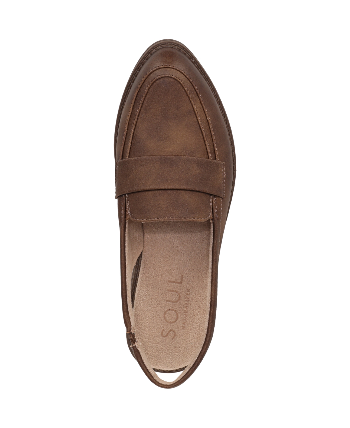 Soul Naturalizer Yeah Slingback Penny Loafers In Brown