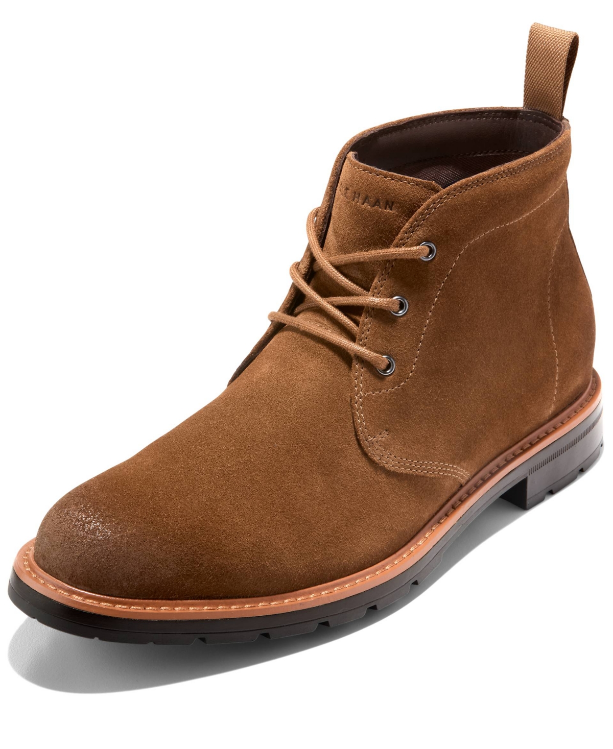 Cole Haan Chamberlin Grand Water Resistant Chukka Boot In Brown