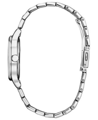 Eco-Drive Women's Classic Stainless Steel Bracelet Watch 31mm