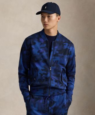 Polo Ralph Lauren - Men's Camo Double-Knit Long-Sleeve Bomber Jacket