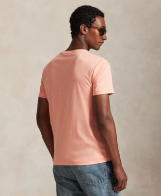 Men's Custom Slim-Fit Soft Cotton T-Shirt