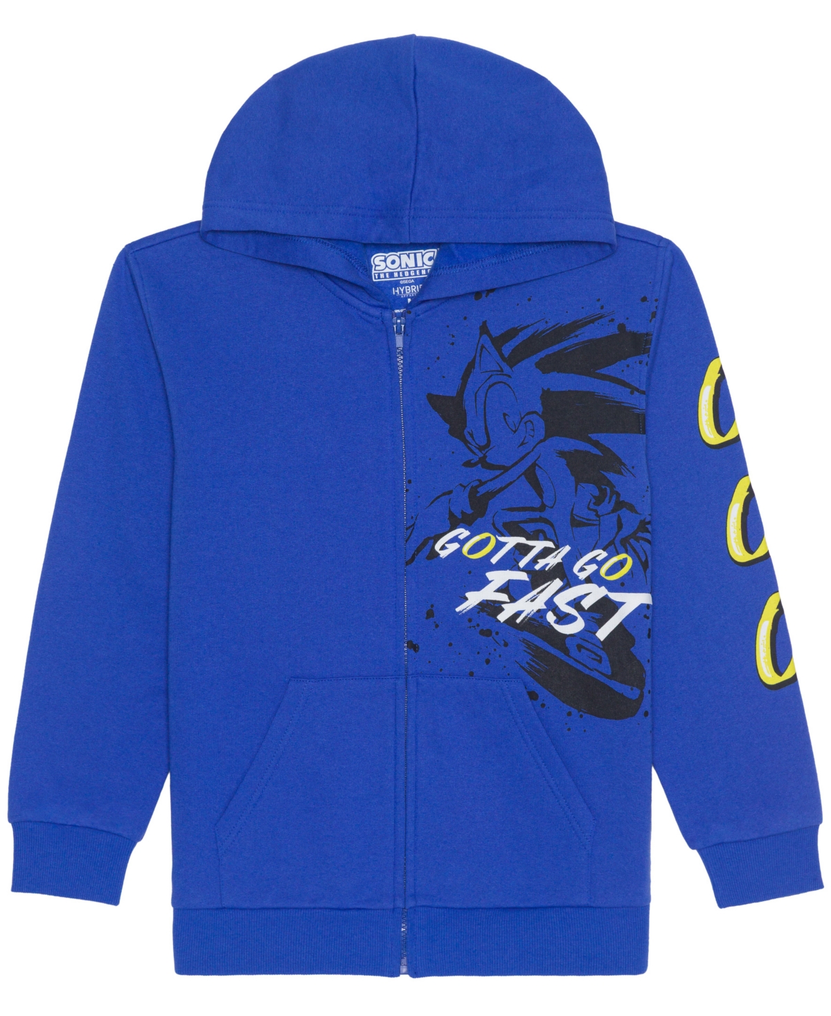 Sonic Boys 5-20 Ink Blot Fast Printed Long Sleeves Hoodie