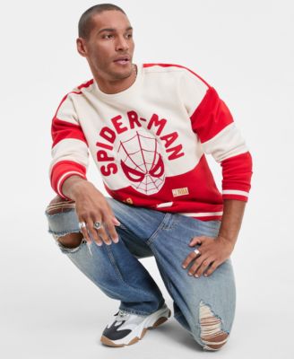 Adult's Spider-Man Fleece Sweatshirt, Macy's Exclusive
