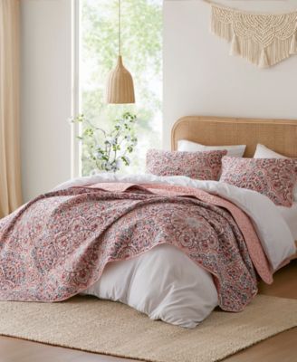 Valerie Reversible 3-Pc. Quilt Set, Full/Queen