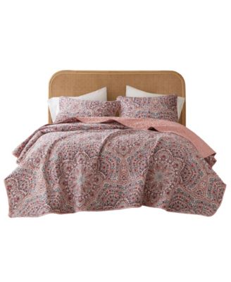 Valerie Reversible 3-Pc. Quilt Set, Full/Queen