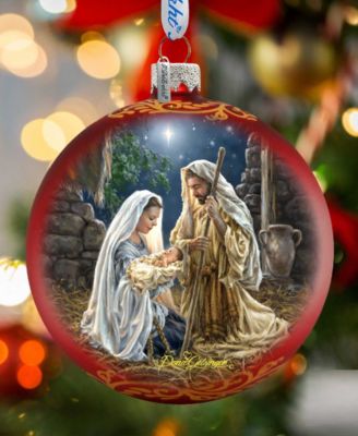 Glory to God Holiday Ornament D.Gelsinger