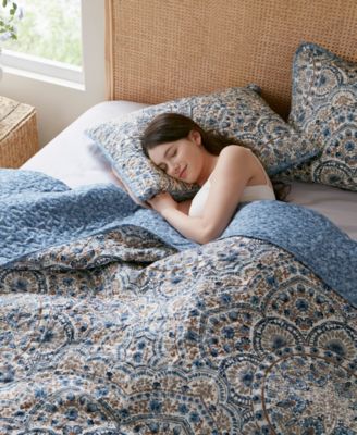 Valerie Reversible 3-Pc. Quilt Set, King