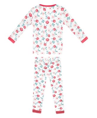 Baby Noel Long Sleeve Top and Pants Pajama, 2-Piece Set