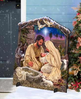 Jesus Is Lord Outdoor Yard Wood D&eacute;cor