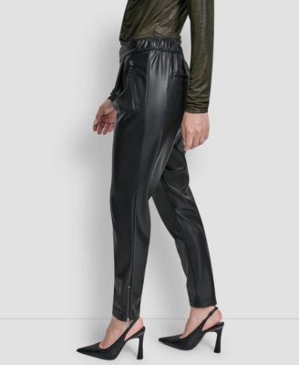 Women's Zipper Detail Pull-On Pant