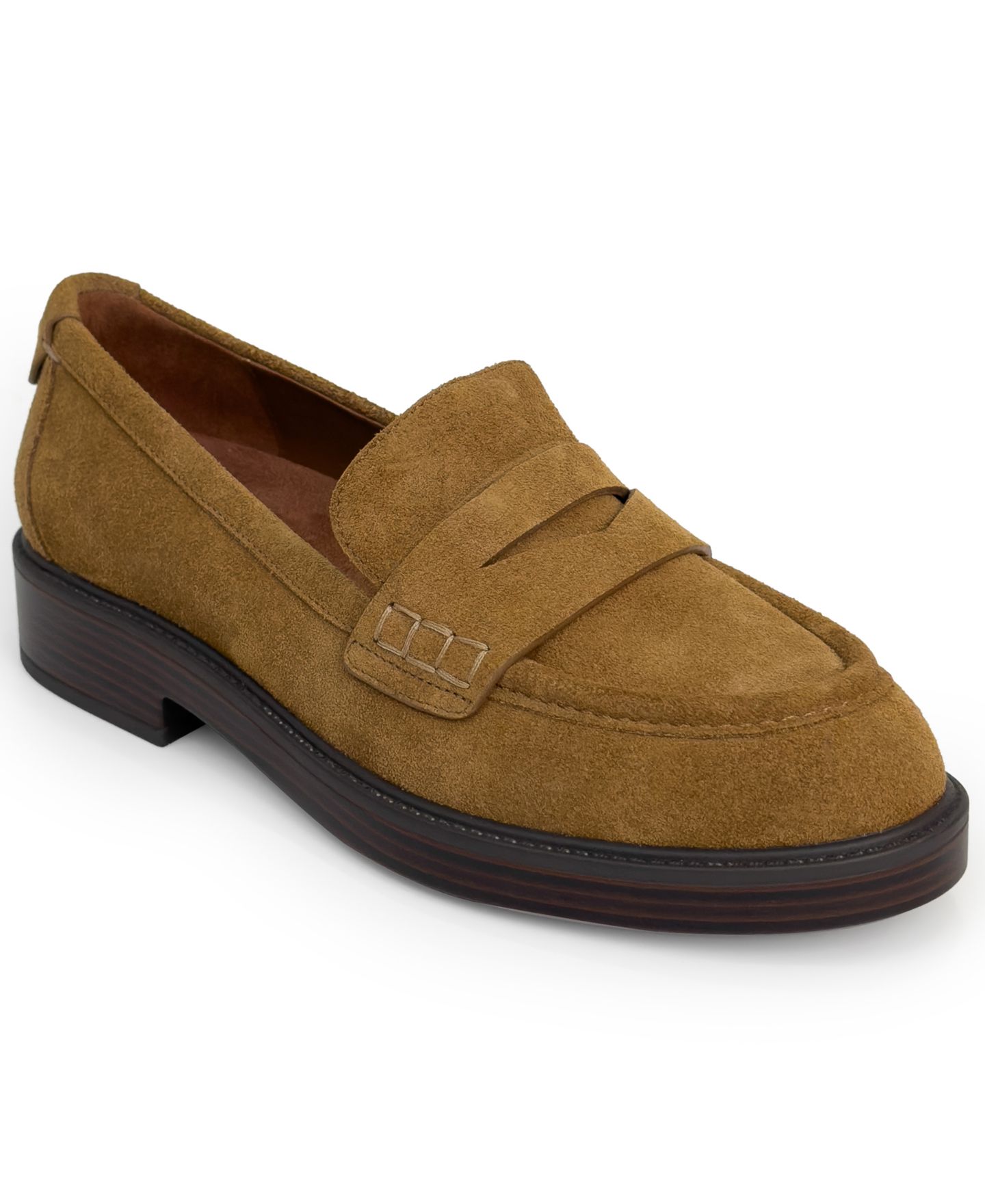 Женские туфли Aerosoles Poeta Tailored Loafer, цвет: Табачный замшевый — фото 1