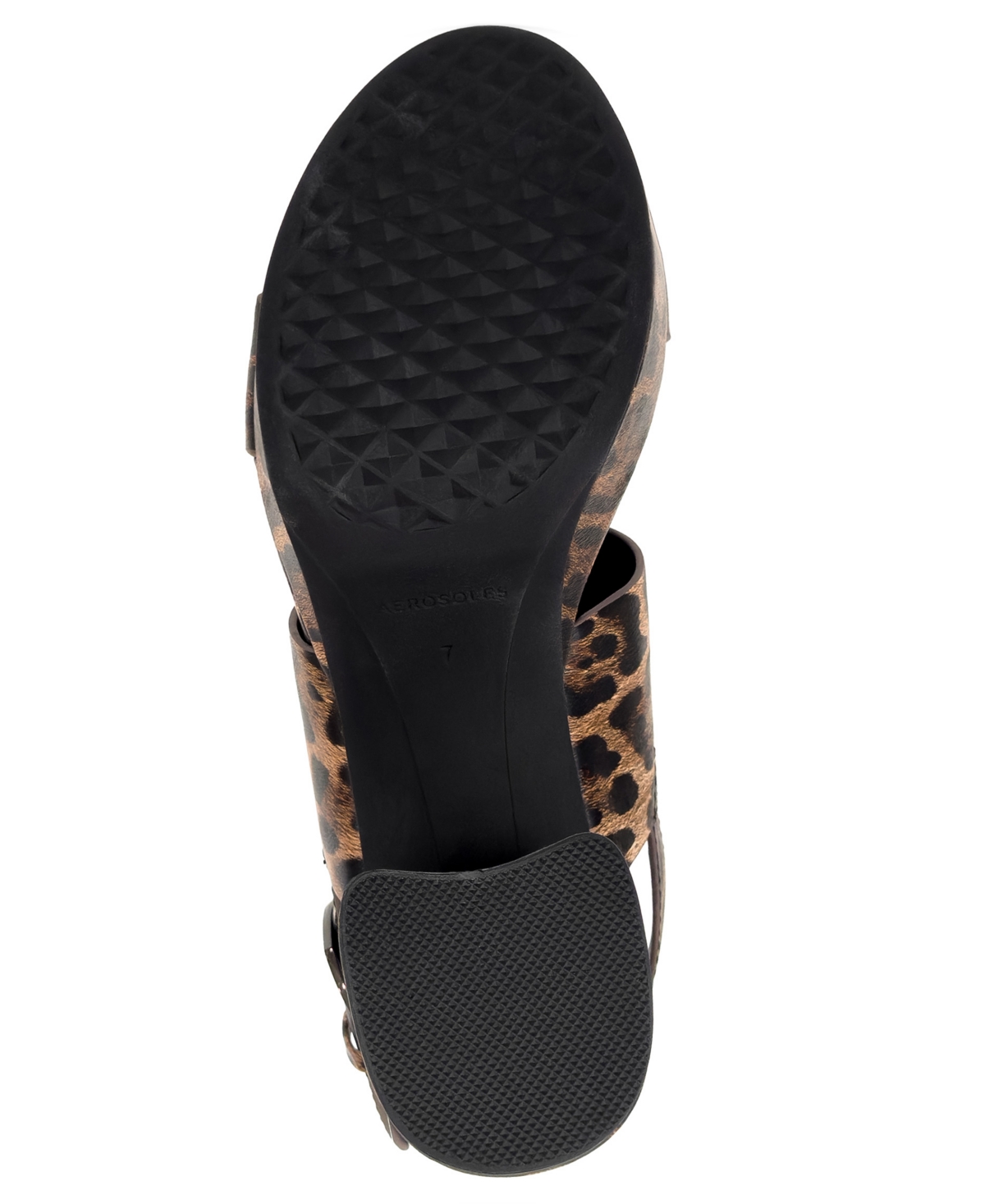 Aerosoles Women's Camilia Pump Heel Sandals In Animal Print