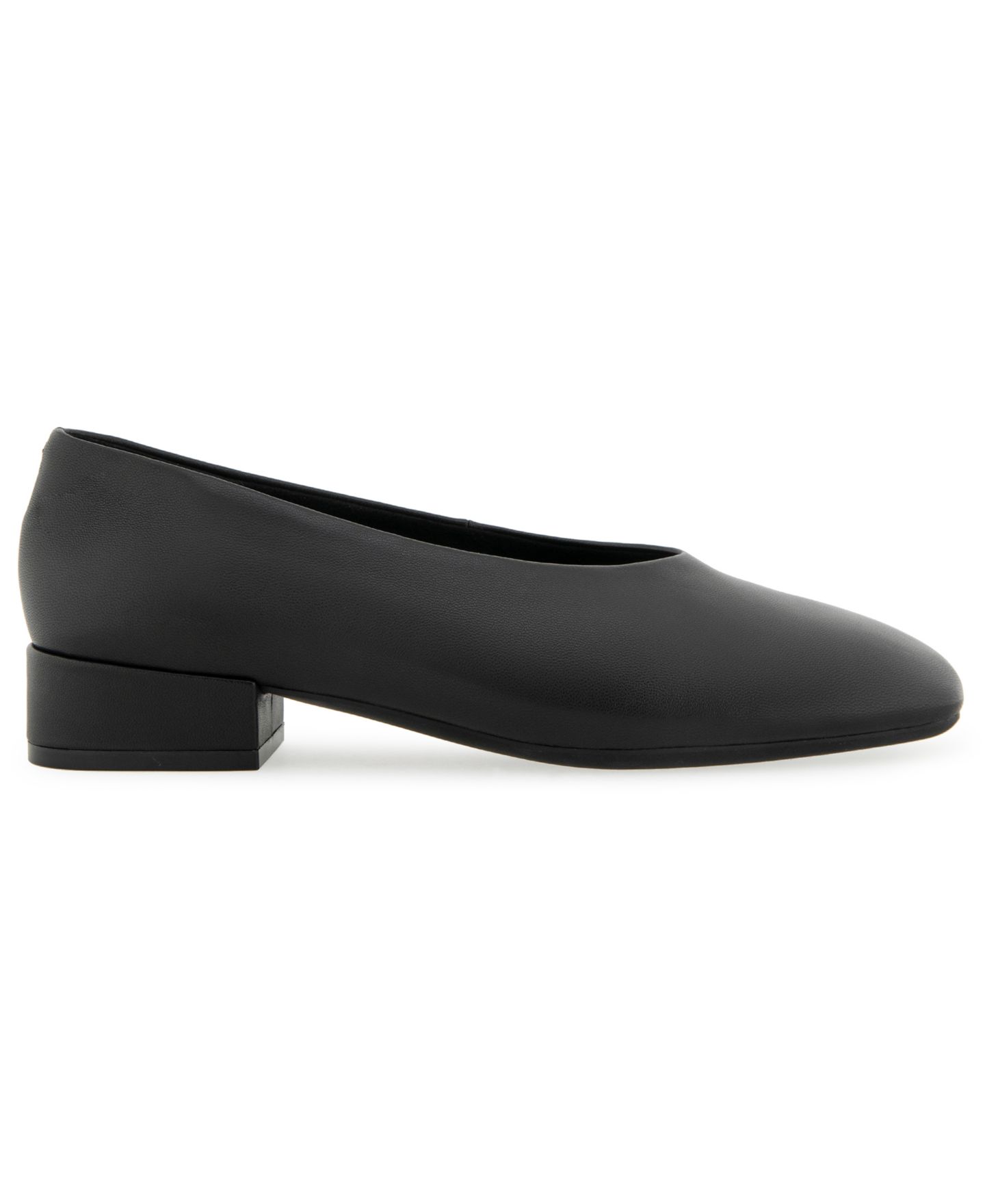 Женские туфли Aerosoles Nannie Dress Block Heel Pumps, цвет: Чёрный мягкий кожаный — фото 2