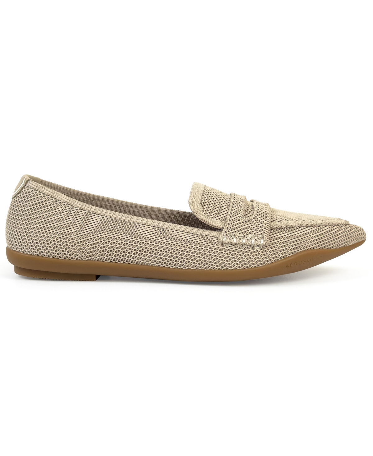 Aerosoles Women's Davien Casual Knit Flat In Brown