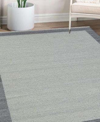 Nu Maison Soft Border 2'6"x8' Runner Area Rug