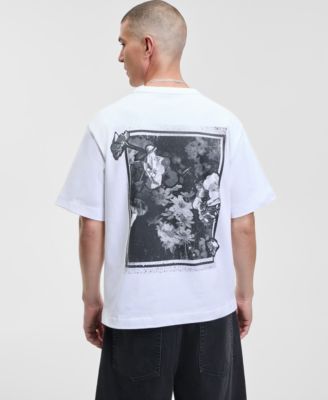 Men's Relaxed Fit Short-Sleeve Crewneck Graphic T-Shirt, Macy's Exclusive