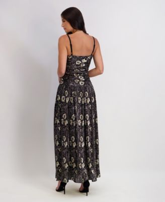 Women's Square Neck Maxi Dress