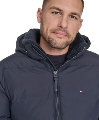 Men's Two Pocket Hooded Puffer Jacket