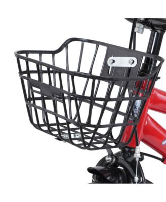 14 Inch Kids Bike with Glowing Training Wheels, Dual Brakes & High-Carbon Steel Frame | Gift for Girls and Boys Ages 3-7