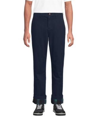 Men's Knockabout Comfort Waist Classic Fit Flannel Lined Chino Pant