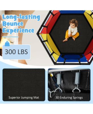 48'' Recreational Trampoline for Kids 4 FT Indoor & Outdoor Trampoline